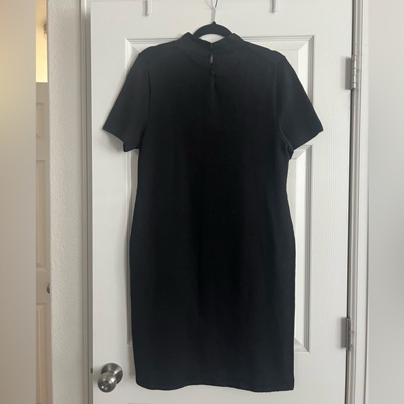 Michael Simon | Teacup Multicolor Knit Dress Sz L - Picture 2 of 7